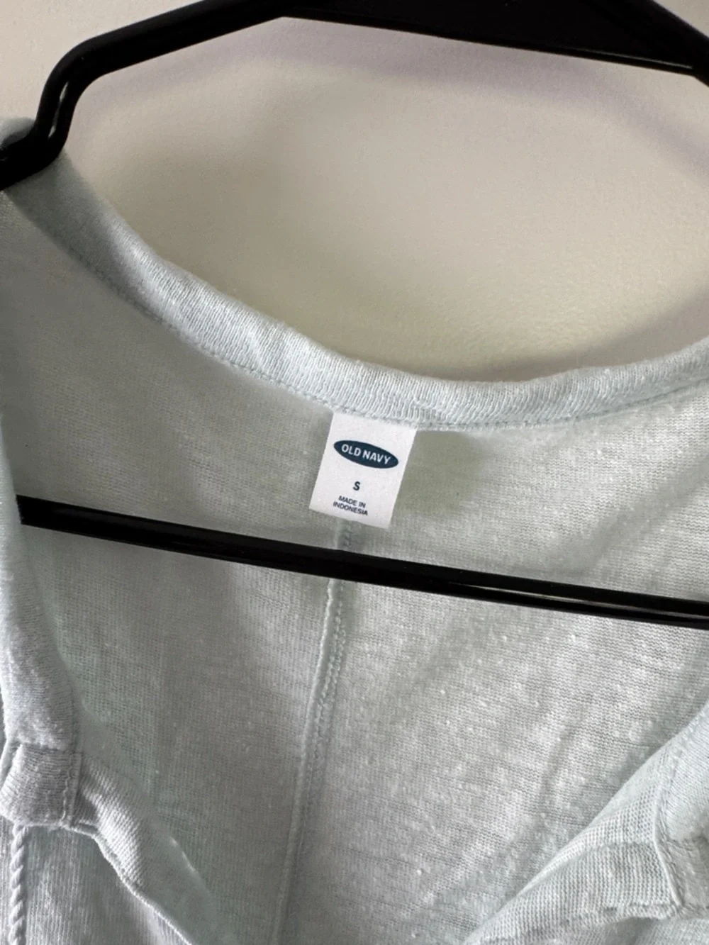 Old Navy Light Mint Lace-Trim Peasant Tunic / AA87 - Picture 3 of 4